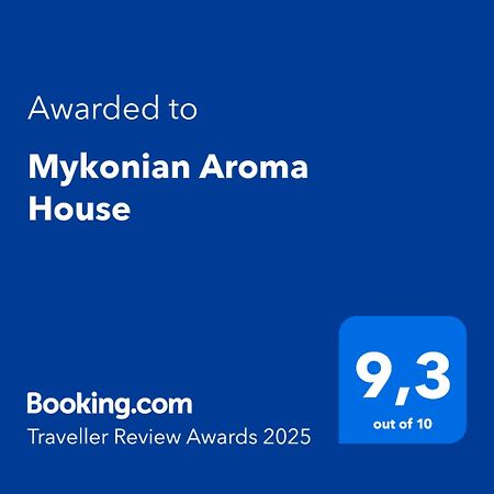オルノスMykonian Aroma Houseアパートメント エクステリア 写真